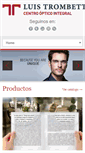 Mobile Screenshot of luistrombetta.com